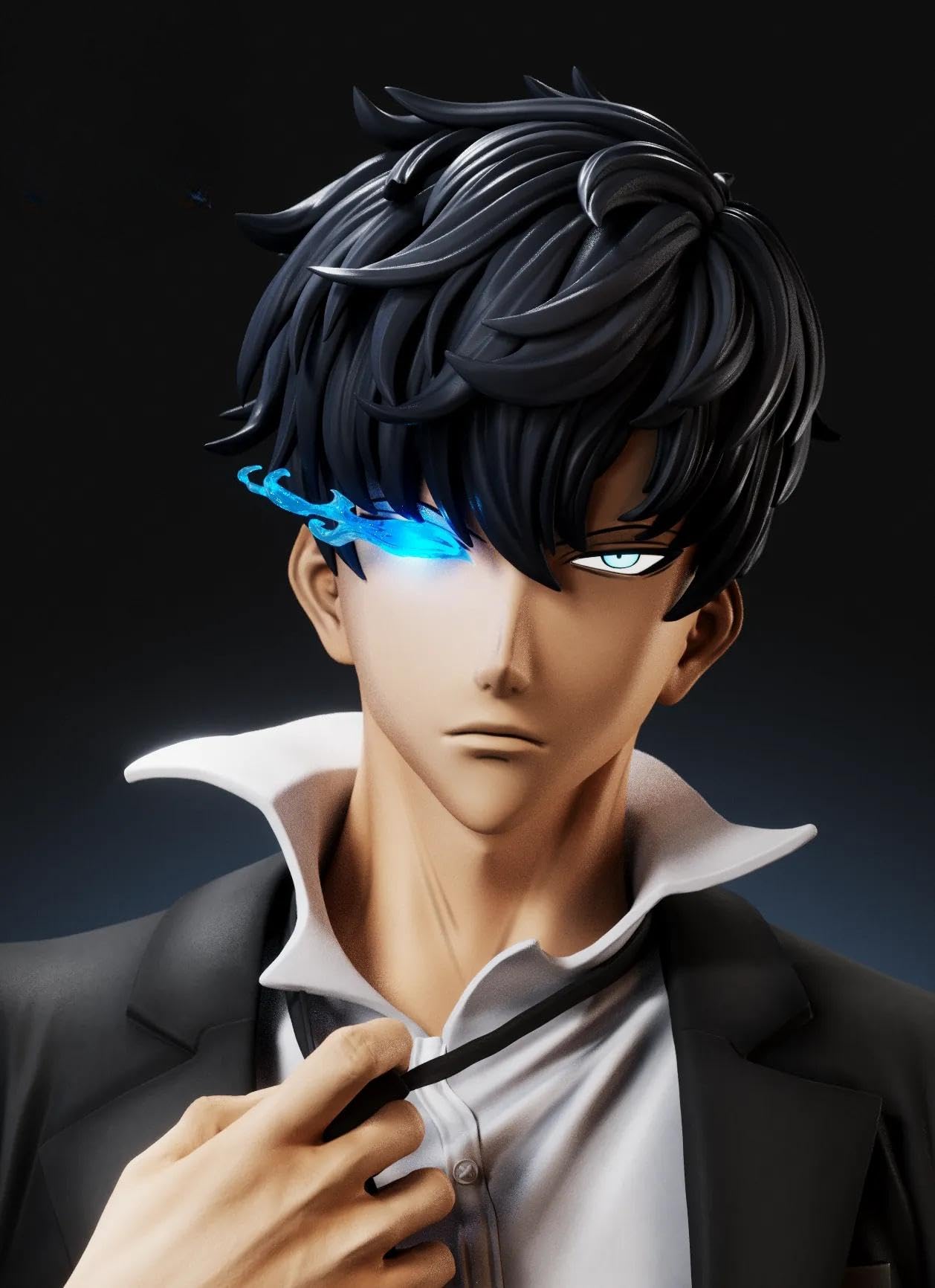 Amazon.co.jp: かっこいい 水篠旬 フィギュア 1/6スケール 塗装済み